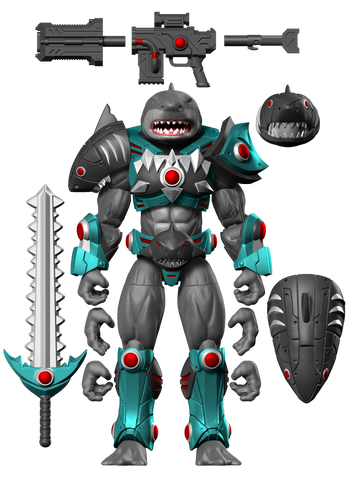 6.5" Sealoch Shark Combat Creatures Action Figure