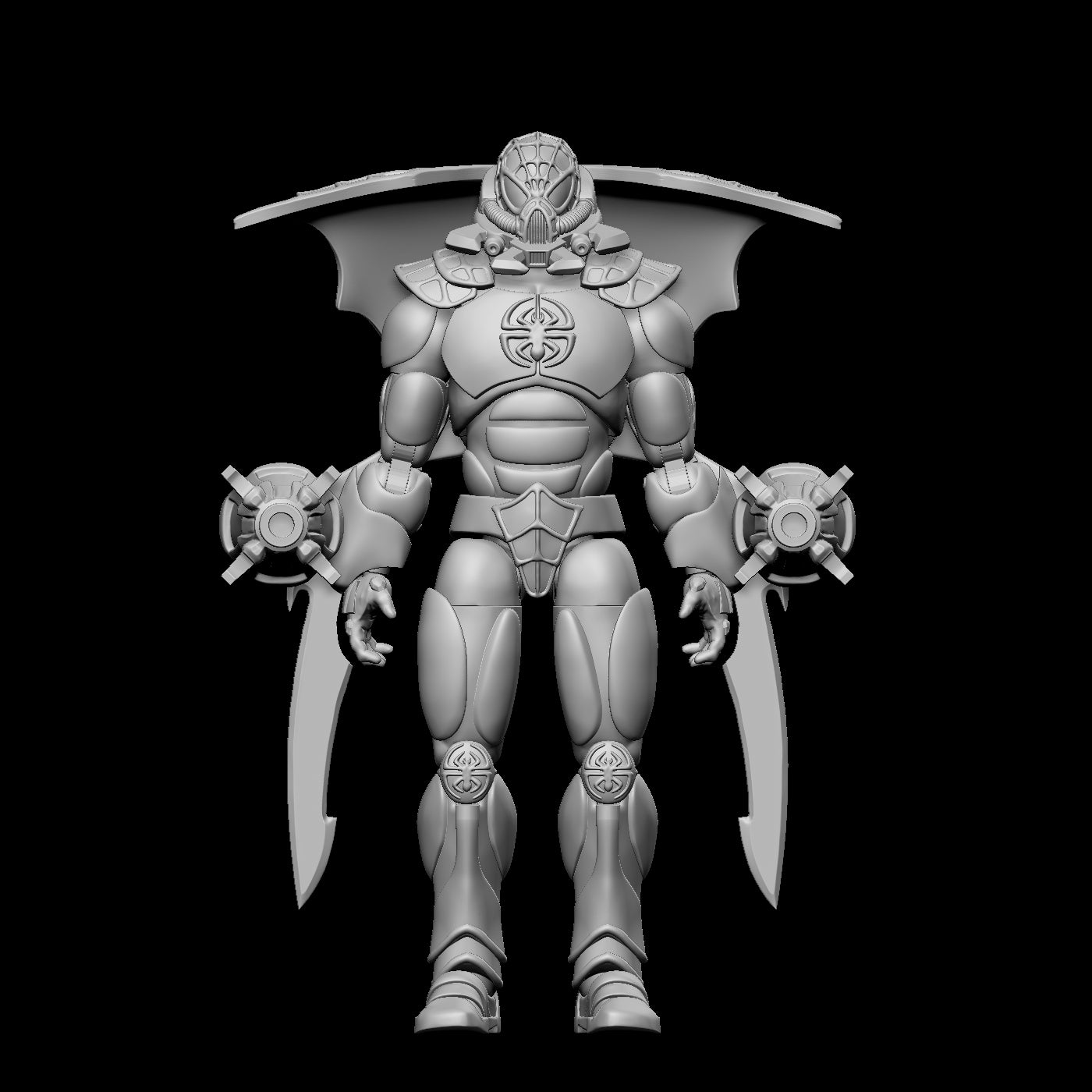 Quantum Spider Articulated Figure Digital 3D files