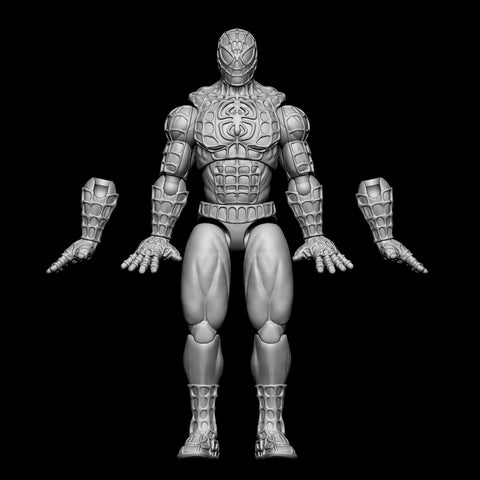 Spider Micro Figure 2" and 1" Figure EZ build