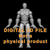 Spider Micro Articulation Digital 3D files - EZ Print
