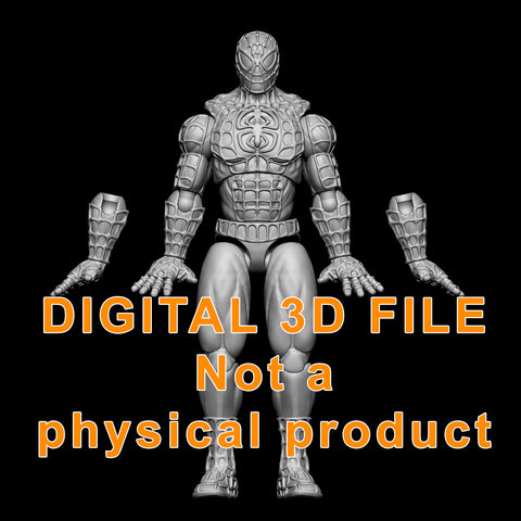 Spider Micro Articulation Digital 3D files - EZ Print