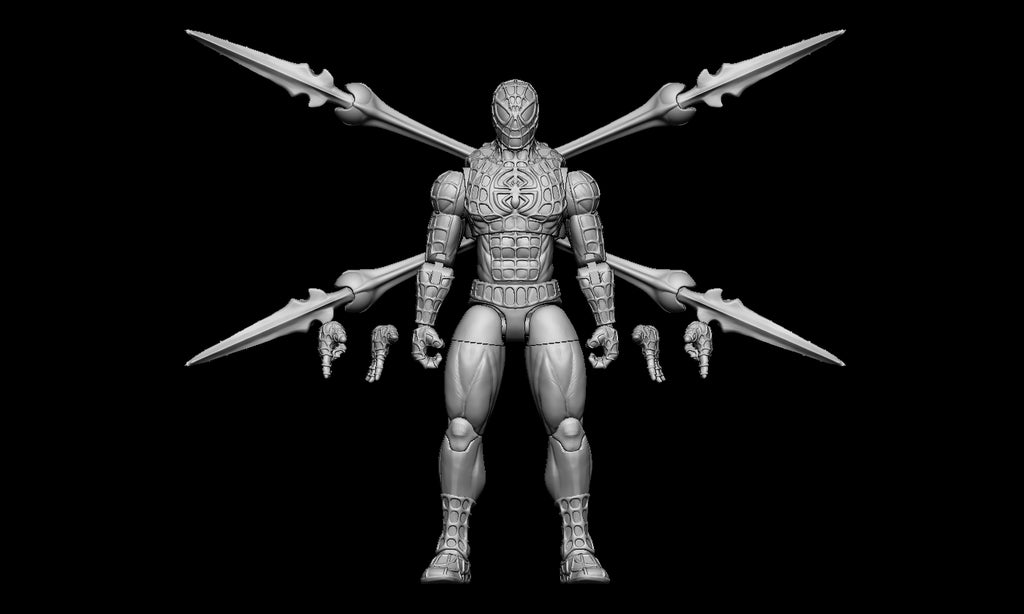 The Spider Articulated figure 3D file
