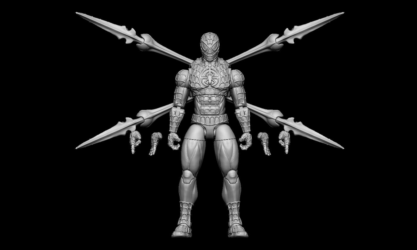 The Spider Articulated figure 3D file