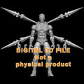 The Spider Articulated figure 3D file
