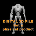 Super Battle Bot Articulated Figure Digital 3D files