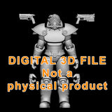 T-51 Titan Figure Digital 3D files