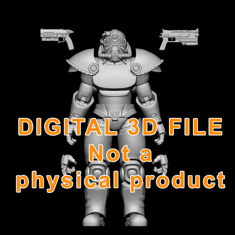 T-51 Titan Figure Digital 3D files
