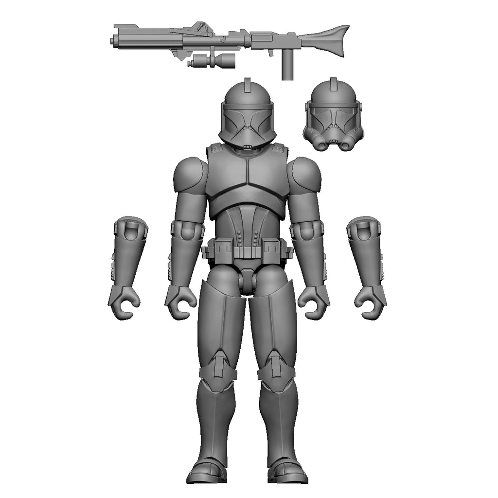 Trooper 1.5" Micro Articulation Digital 3D files