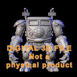 Turtle Mech "BB" 3D model digital download