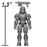 1.5" (38mm) Legion Scale Scale Commando 4-PACK