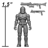 1.5" (38mm) Legion Scale Scale P1 Trooper 4-PACK