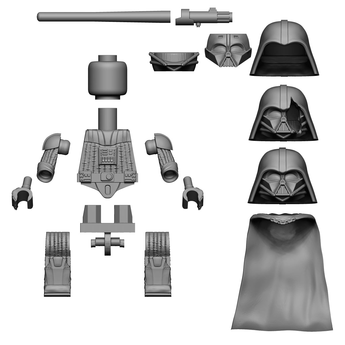 Dark Father Brick Buddy