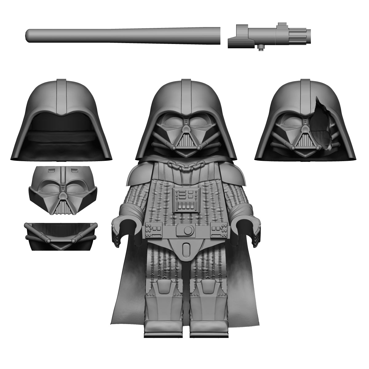 Dark Father Brick Buddy